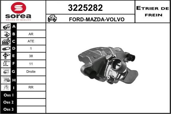 Sera 3225282 - Pinza freno autozon.pro