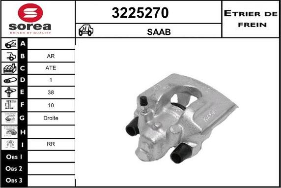 Sera 3225270 - Pinza freno autozon.pro