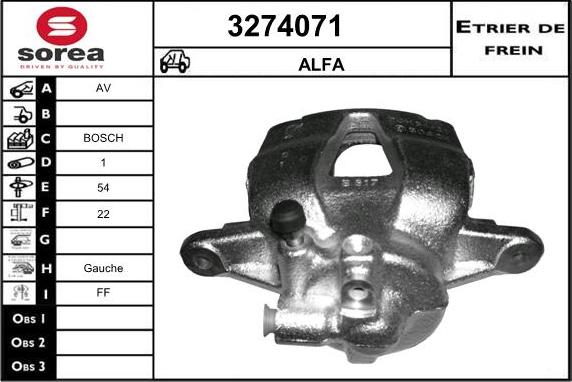 Sera 3274071 - Pinza freno autozon.pro