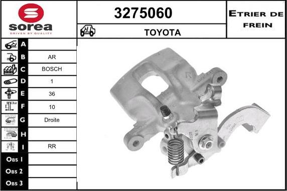 Sera 3275060 - Pinza freno autozon.pro