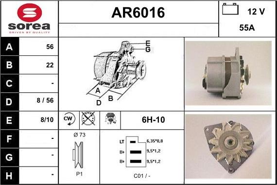 Sera AR6016 - Alternatore autozon.pro