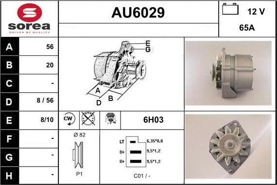 Sera AU6029 - Alternatore autozon.pro