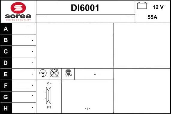 Sera DI6001 - Alternatore autozon.pro