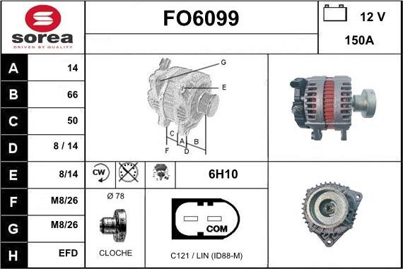 Sera FO6099 - Alternatore autozon.pro