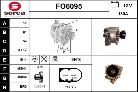 Sera FO6095 - Alternatore autozon.pro