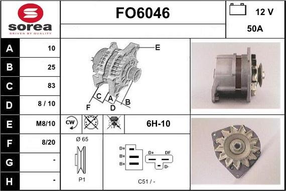 Sera FO6046 - Alternatore autozon.pro