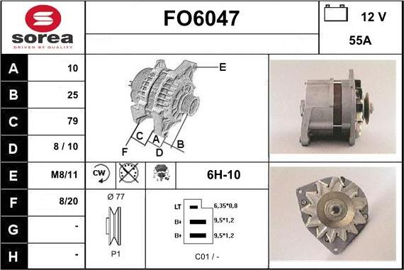 Sera FO6047 - Alternatore autozon.pro