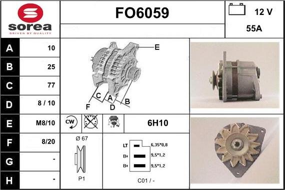 Sera FO6059 - Alternatore autozon.pro