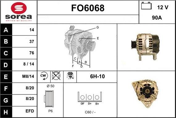 Sera FO6068 - Alternatore autozon.pro