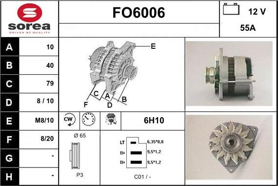 Sera FO6006 - Alternatore autozon.pro