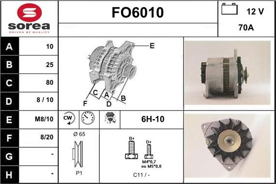 Sera FO6010 - Alternatore autozon.pro