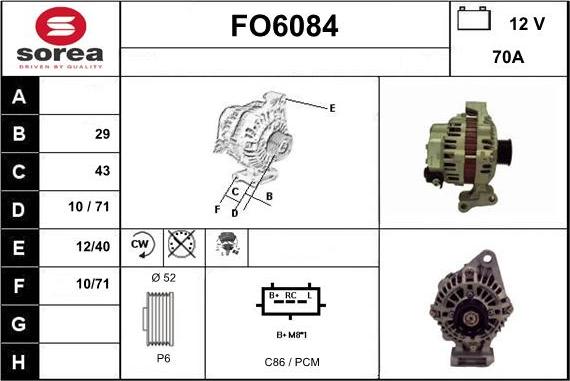 Sera FO6084 - Alternatore autozon.pro