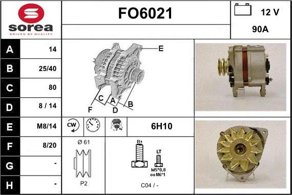 Sera FO6021 - Alternatore autozon.pro