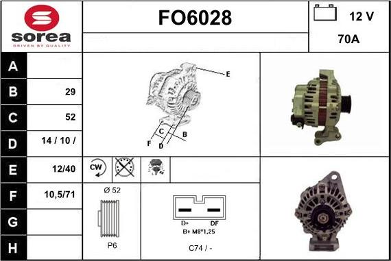 Sera FO6028 - Alternatore autozon.pro