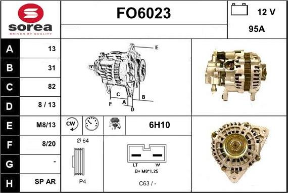 Sera FO6023 - Alternatore autozon.pro