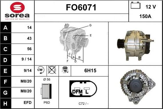 Sera FO6071 - Alternatore autozon.pro