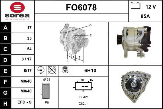 Sera FO6078 - Alternatore autozon.pro