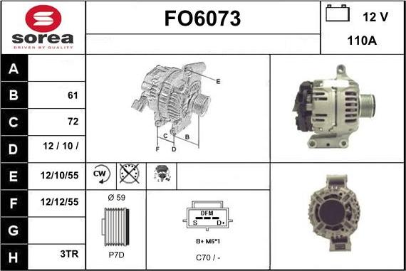 Sera FO6073 - Alternatore autozon.pro