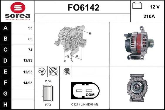 Sera FO6142 - Alternatore autozon.pro