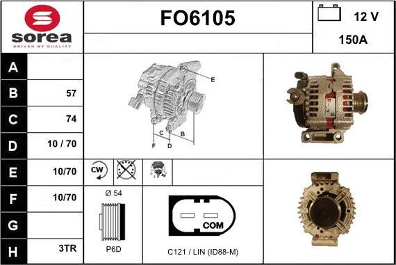 Sera FO6105 - Alternatore autozon.pro