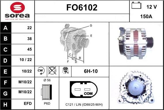 Sera FO6102 - Alternatore autozon.pro