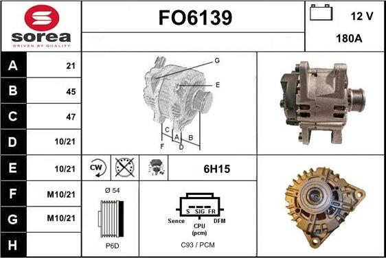 Sera FO6139 - Alternatore autozon.pro