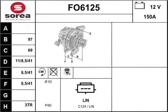 Sera FO6125 - Alternatore autozon.pro