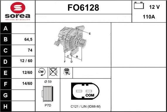 Sera FO6128 - Alternatore autozon.pro