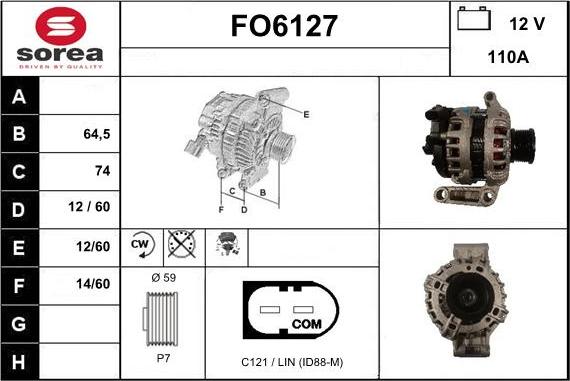 Sera FO6127 - Alternatore autozon.pro