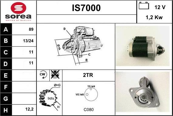 Sera IS7000 - Motorino d'avviamento autozon.pro