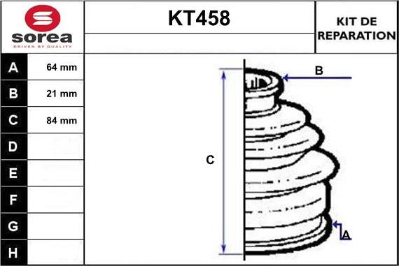 Sera KT458 - Cuffia, Semiasse autozon.pro