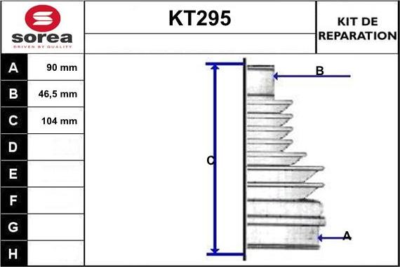 Sera KT295 - Cuffia, Semiasse autozon.pro