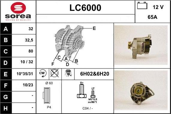 Sera LC6000 - Alternatore autozon.pro