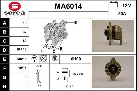 Sera MA6014 - Alternatore autozon.pro