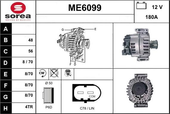 Sera ME6099 - Alternatore autozon.pro