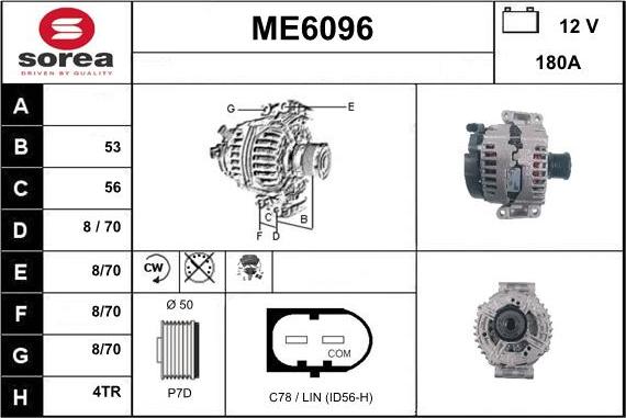 Sera ME6096 - Alternatore autozon.pro