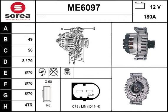 Sera ME6097 - Alternatore autozon.pro