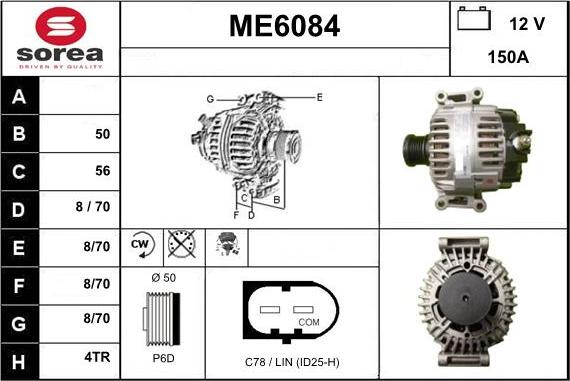 Sera ME6084 - Alternatore autozon.pro