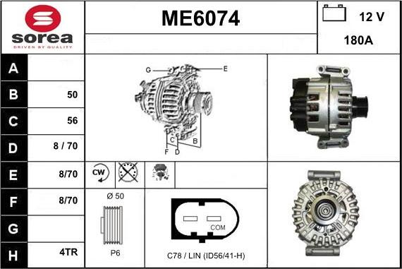 Sera ME6074 - Alternatore autozon.pro