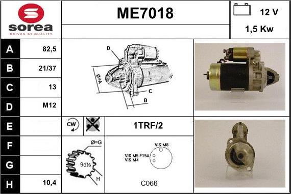 Sera ME7018 - Motorino d'avviamento autozon.pro