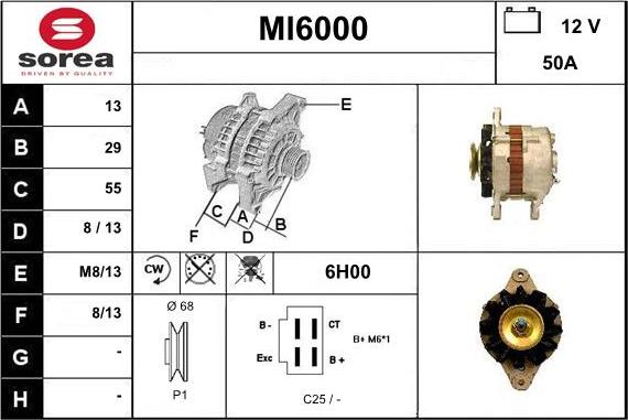 Sera MI6000 - Alternatore autozon.pro