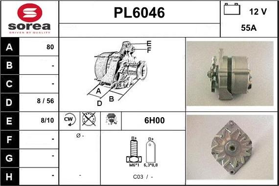 Sera PL6046 - Alternatore autozon.pro