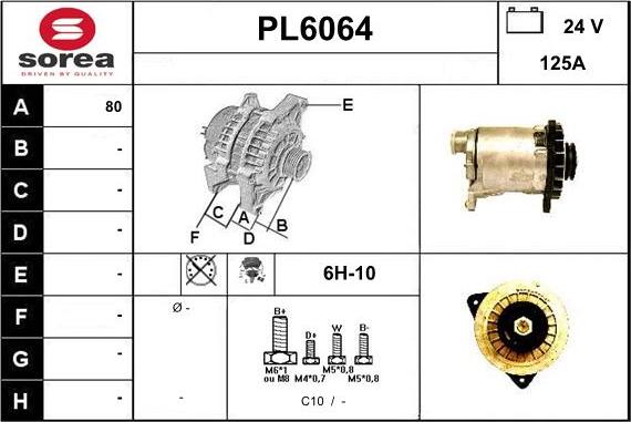 Sera PL6064 - Alternatore autozon.pro