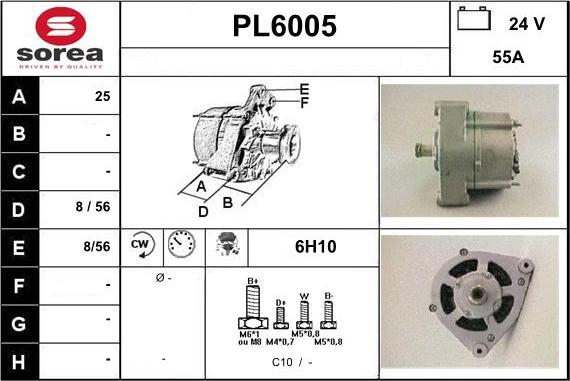 Sera PL6005 - Alternatore autozon.pro