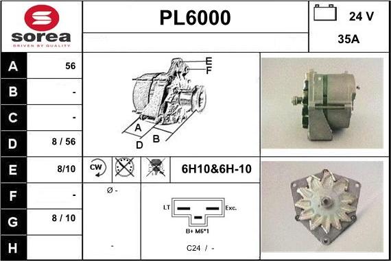 Sera PL6000 - Alternatore autozon.pro