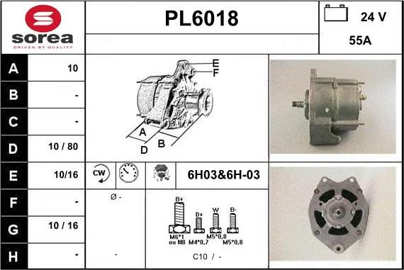 Sera PL6018 - Alternatore autozon.pro