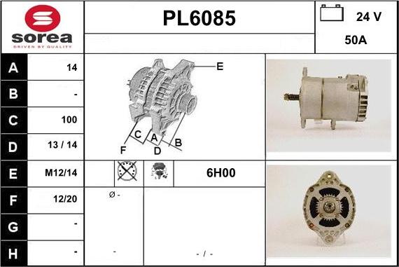 Sera PL6085 - Alternatore autozon.pro