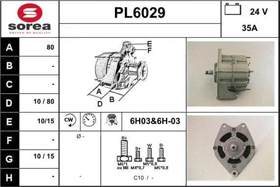 Sera PL6029 - Alternatore autozon.pro