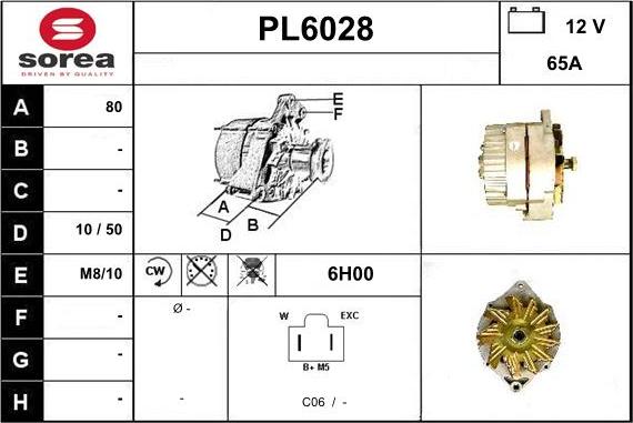 Sera PL6028 - Alternatore autozon.pro