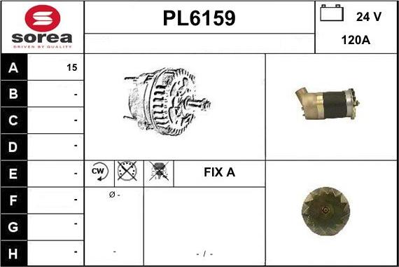 Sera PL6159 - Alternatore autozon.pro